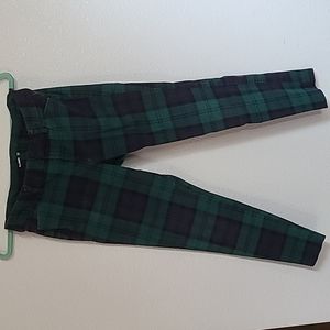 Old navy pixie ankle plaid pants